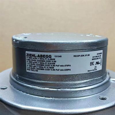 正品全新原装德国施乐百变频风机 RF22P-2DK.3F.5R 龙门铣床散热