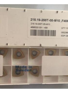 瑞典SECO山高CNC高速U钻刀粒218.19-200T-05-M10 F40M快速钻刀片