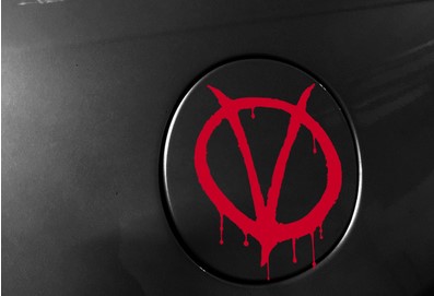 滴血涂鸦造型动漫影视元素贴纸