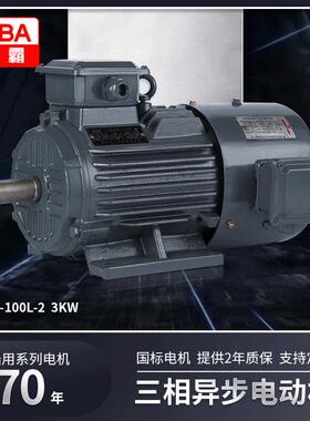 2极4极11/15/22w变频调速三相异步交流电动机YVF2变频电机马达