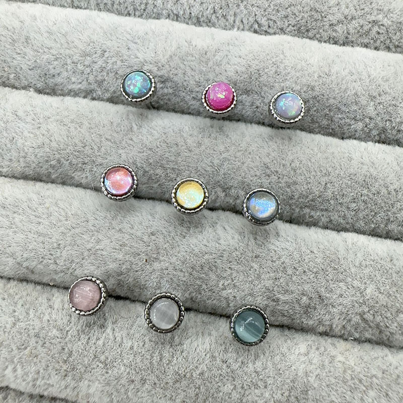 摩卡仿澳宝石内牙钛钢唇钉耳骨钉可爱小众简约甜美,饰品/流行首饰/时尚饰品新,唇环/唇钉,淘宝优惠券,粉丝福利购,淘宝优惠卷