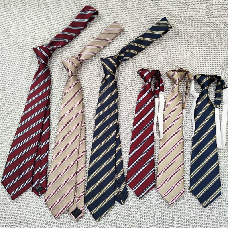 日系条纹基础款红蓝藏青香槟免打结手打款领带套装男女学生摄影,服饰配件/皮带/帽子/围巾,领结,淘宝优惠券,粉丝福利购,淘宝优惠卷