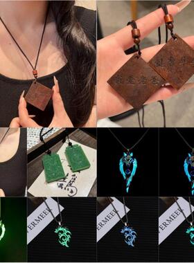 菠菜绿创意挂件吊坠项链小众我爱