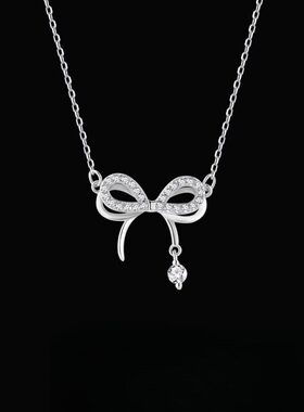 925纯银结形项链｜小众轻奢女友