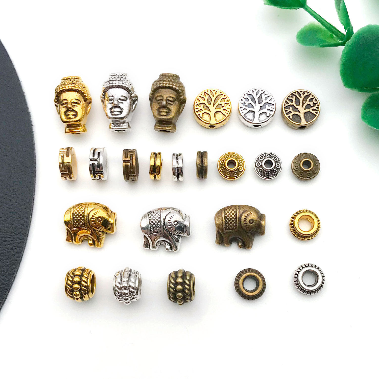 手串珠子个合金飞碟大象隔珠隔片佛珠垫片散珠,饰品/流行首饰/时尚饰品新,隔片,淘宝优惠券,粉丝福利购,淘宝优惠卷