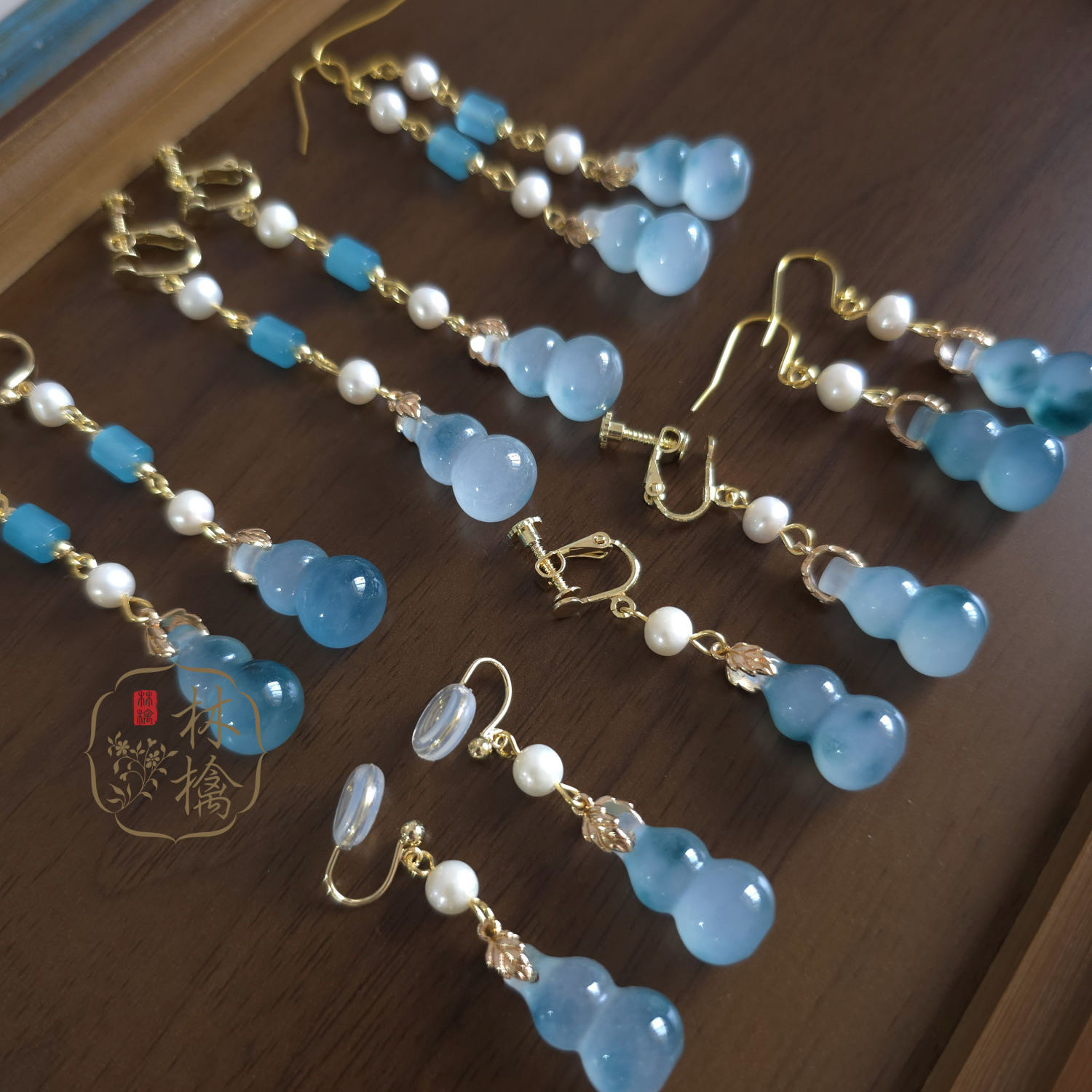 手作新中式长款流苏耳环文艺复古民族风气质耳饰女,饰品/流行首饰/时尚饰品新,民族风耳饰,淘宝优惠券,粉丝福利购,淘宝优惠卷