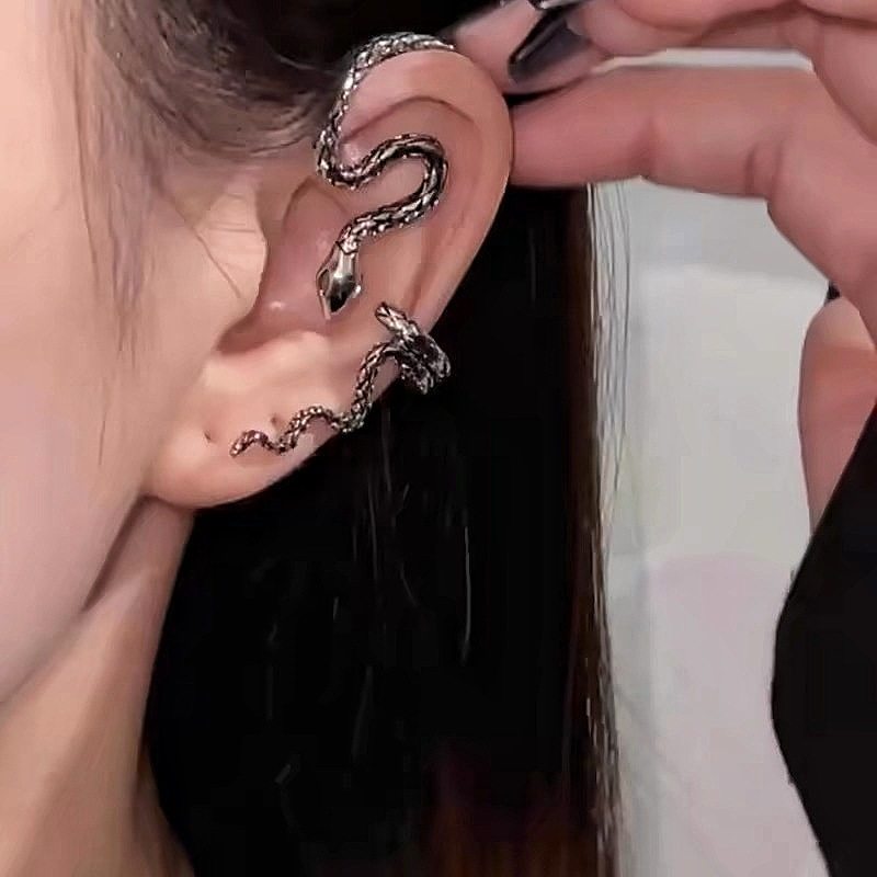 小众设计感蛇形耳夹高级感耳洞耳夹个性耳骨夹小蛇耳饰,饰品/流行首饰/时尚饰品新,耳夹,淘宝优惠券,粉丝福利购,淘宝优惠卷