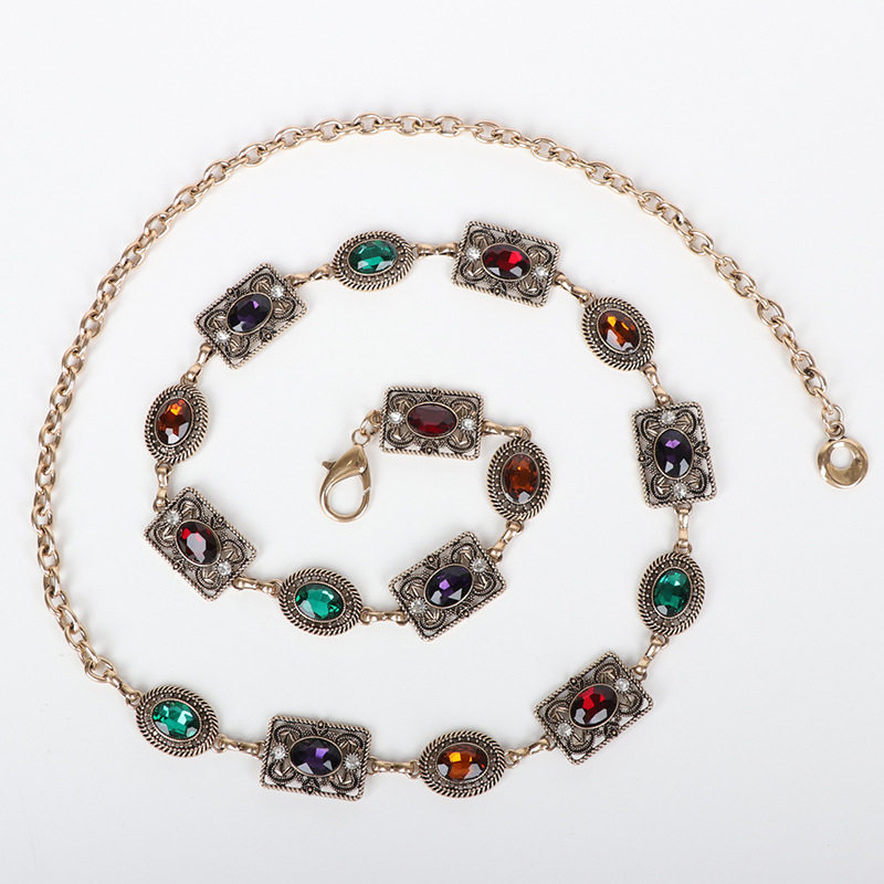 小众轻奢风复古雕花腰链女水钻链条百搭装饰腰带时尚配裙子细配饰,饰品/流行首饰/时尚饰品新,腰链,淘宝优惠券,粉丝福利购,淘宝优惠卷