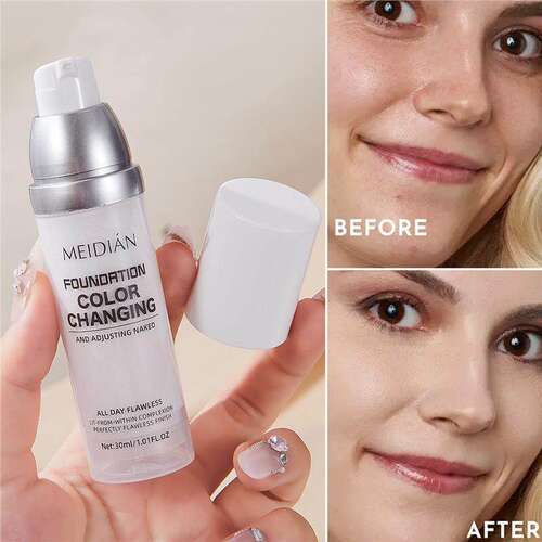 Color Changing Concealer Foundation 温变遮瑕粉底液防水保湿