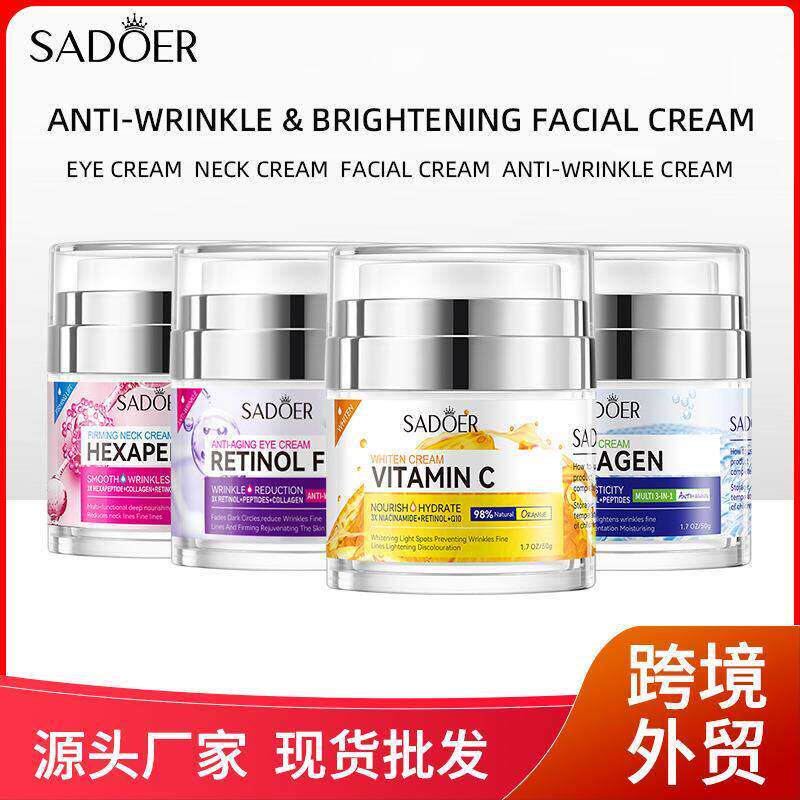 Anti Wrinkle Hydrating Skin Care Cream 保湿面霜眼霜颈霜组合