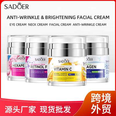 Anti Wrinkle Hydrating Skin Care Cream 保湿面霜眼霜颈霜组合
