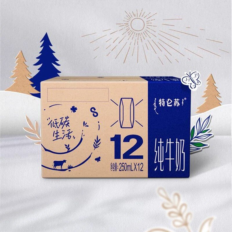��ţ �����մ�ţ�� ������250ml*12�� ��ͥ����װ ������װ 39.9Ԫ