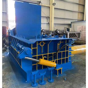 400吨废铜压块机全自动液压金属打包机报废汽车壳压块机型材