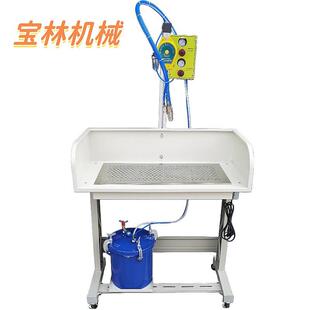 生产供应自动喷白胶机亚么尼亚胶水性胶皮具手袋箱包鞋子喷胶机