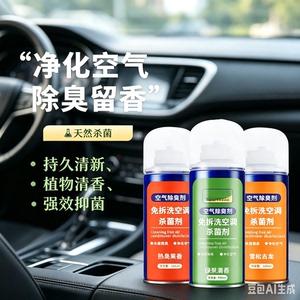 汽车除醛除臭杀菌剂 车内分解异味烟味霉味长效留香香薰喷雾CX