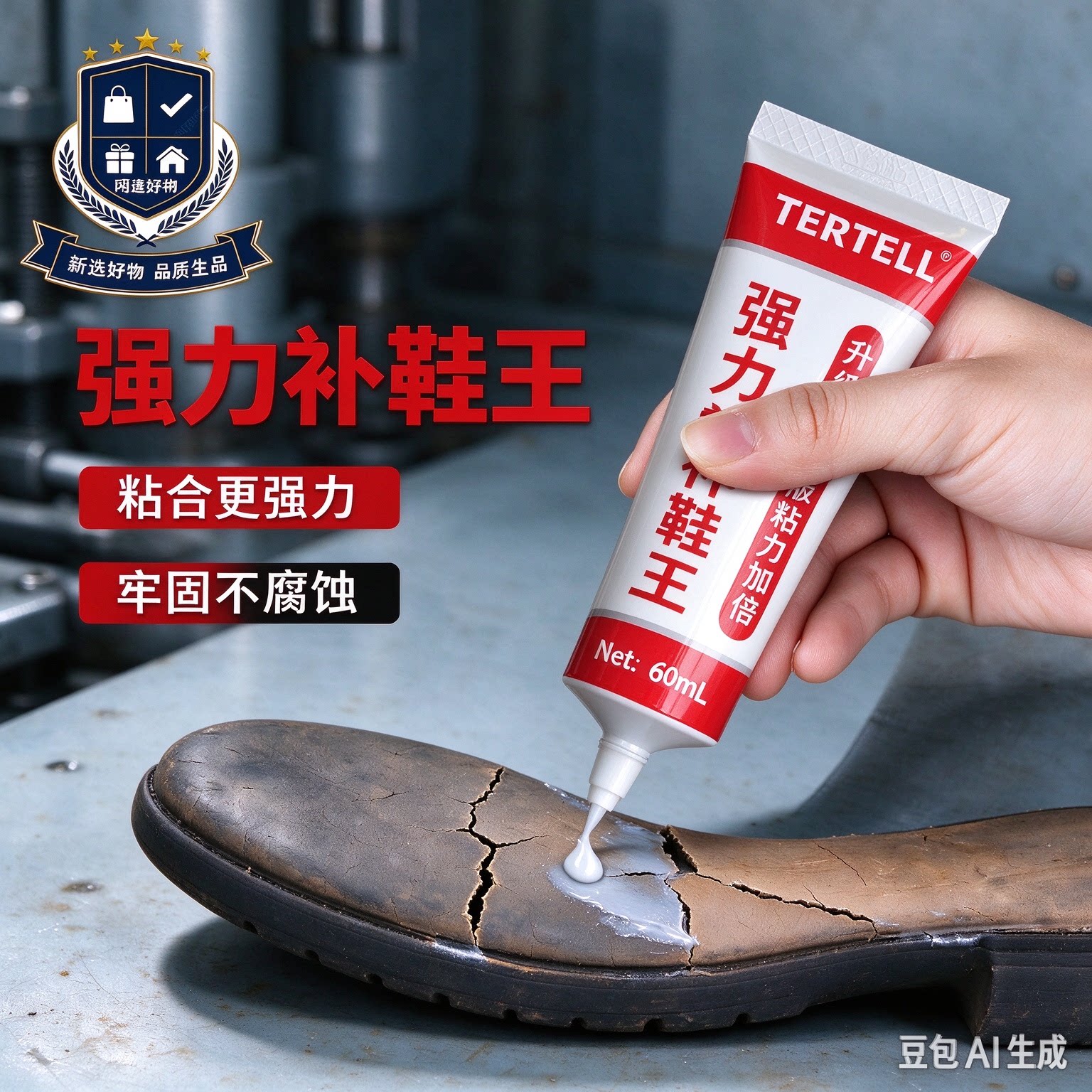 【限时!买一送一】运动鞋强力修复粘接开胶脱胶PVC补鞋强力胶CX7