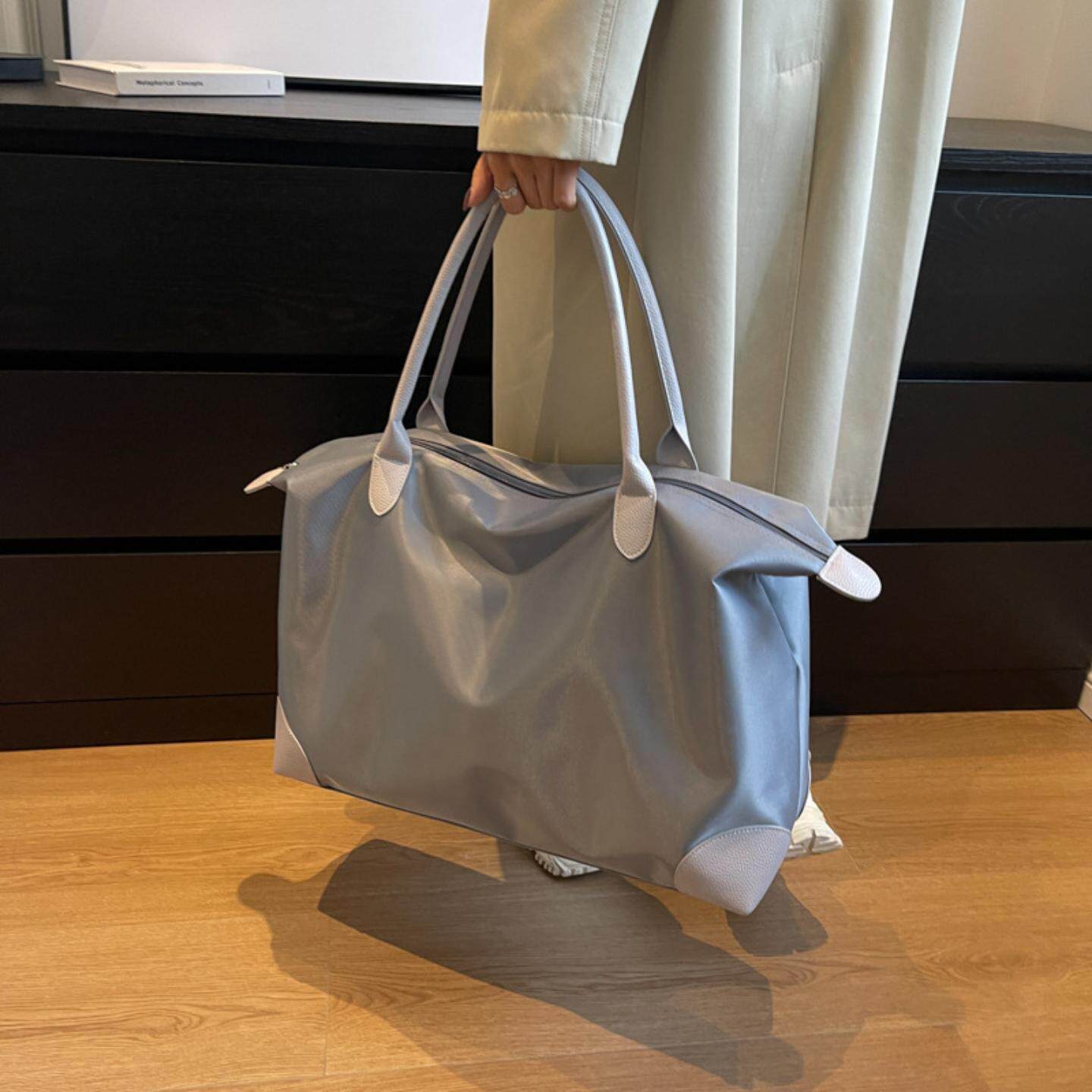 大容量手提旅行包女韩版出差行李包收纳待产包运动瑜伽健身包