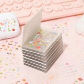 语闲小鼻嘎贴纸书织梦星光4.0可爱豆豆本儿童手帐美甲拼贴