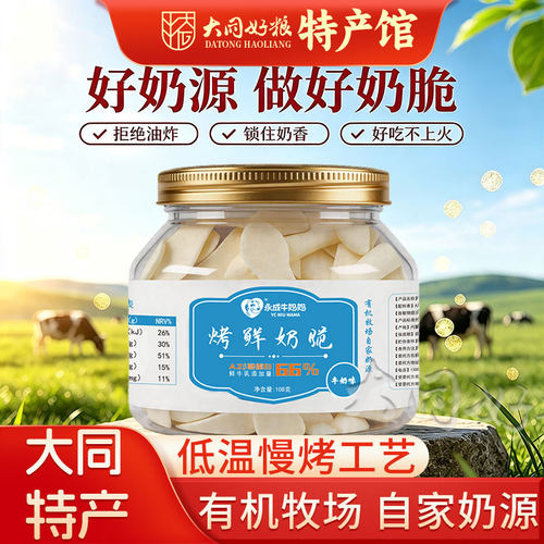 大同特产烤鲜牛奶脆皮干片