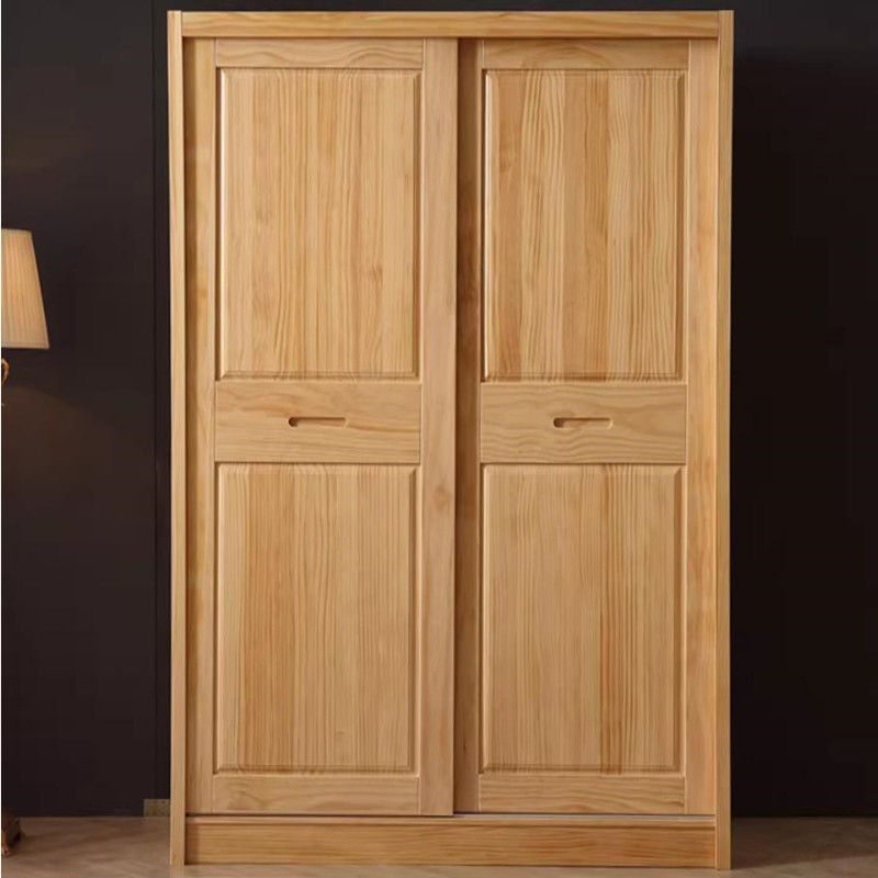 可定制实木衣柜推拉门松木移门衣橱环保儿童成人大衣柜1.8米,住宅家具,独立衣柜,淘宝优惠券,粉丝福利购,淘宝优惠卷