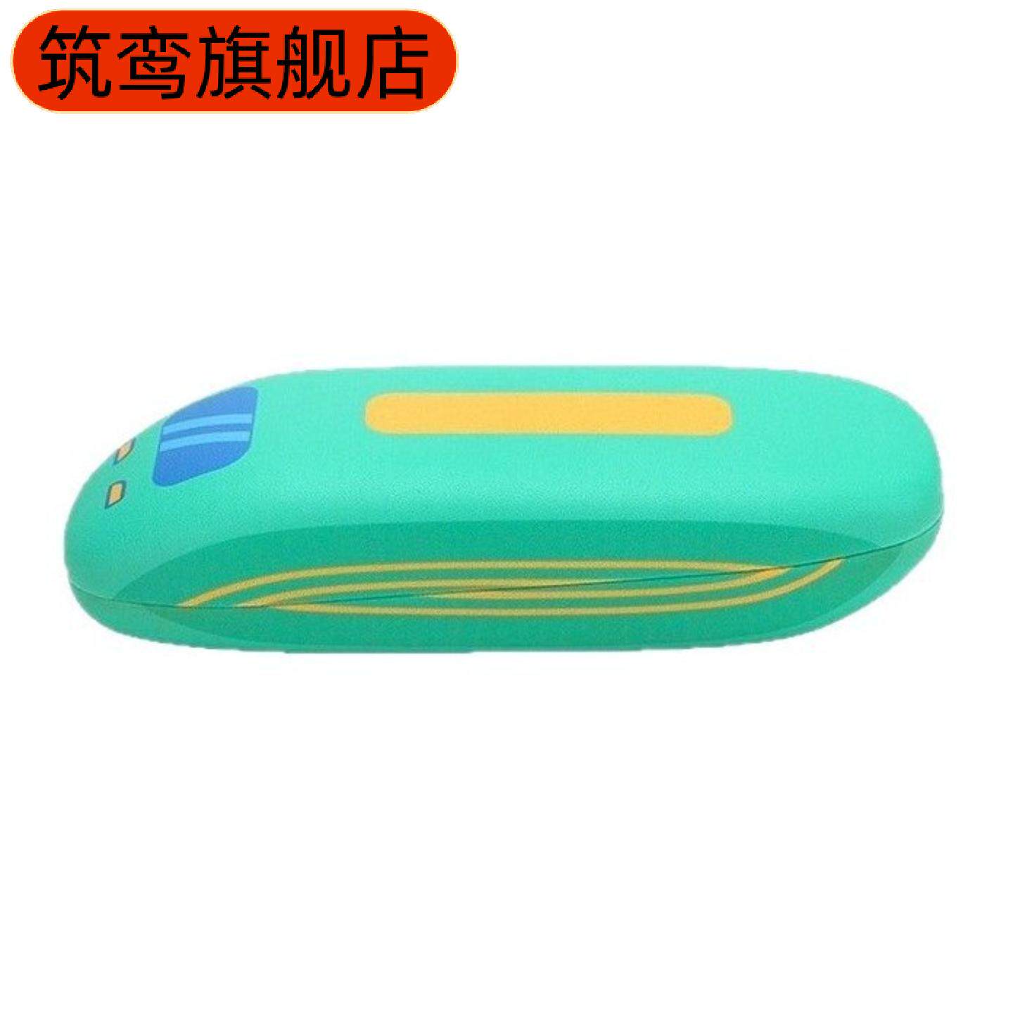 童趣卡通小火车头眼镜盒抗压防摔