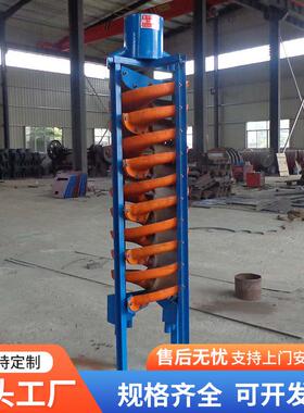 实验室玻璃钢螺旋溜槽5LL600型单双头选矿溜槽小型重选试验溜槽