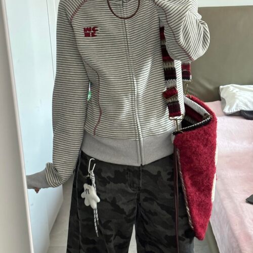 外套女款早春短款收腰哈