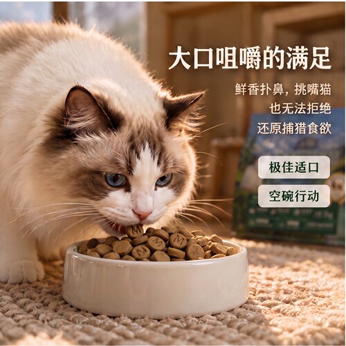 美督烘焙猫粮高肉益生菌护肠胃