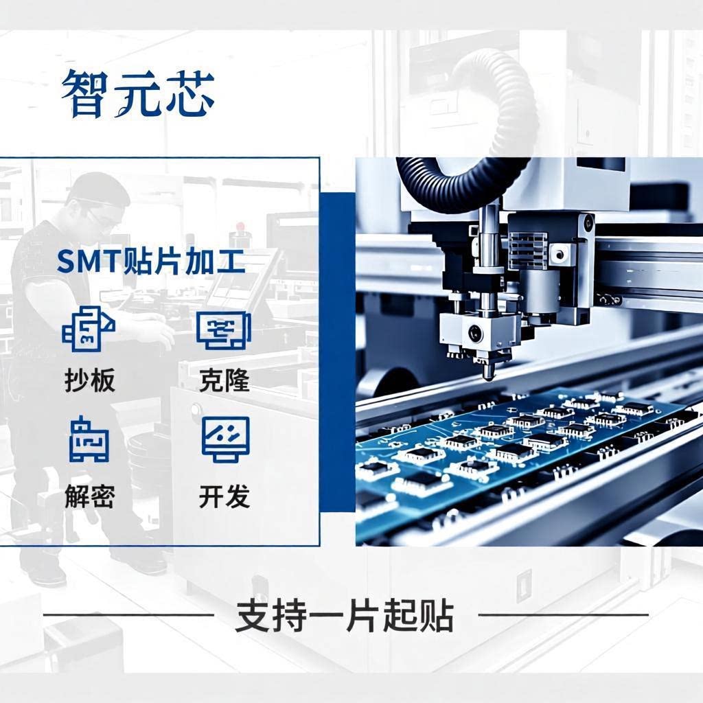 PCB抄板线路板smt贴片焊接打样包工包料成品开发克隆复制原理图