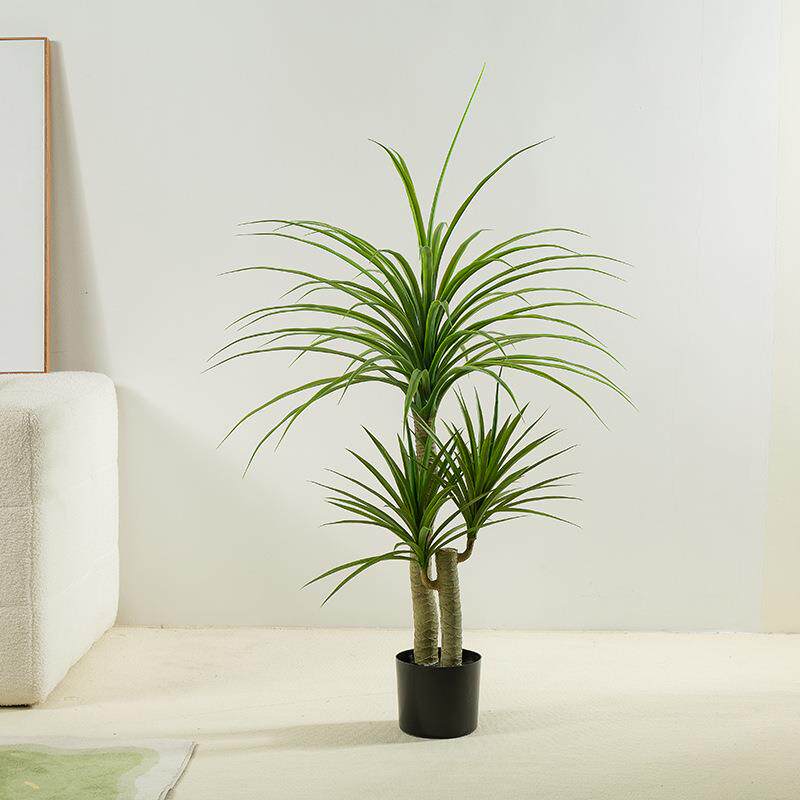 仿真龙血树绿植家居客厅装饰摆件大型落地假树植物盆栽巴西木盆景