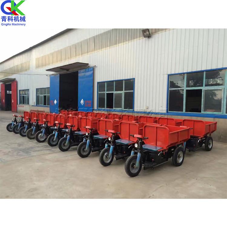 建筑工程货物运输车 家用拉粮食电动三轮车 路面施工货物运输车
