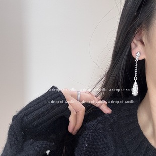 Vanilla 水滴流苏轻奢感耳环 赵露思同款