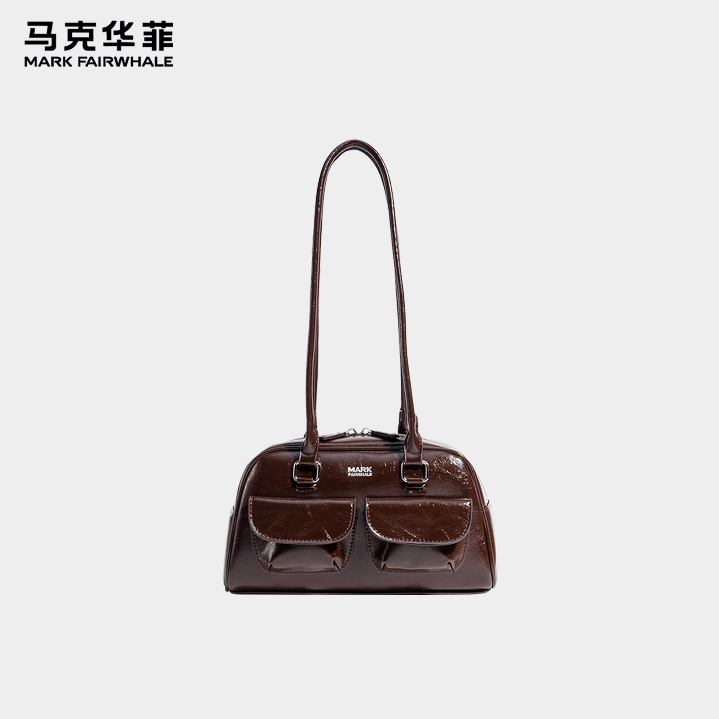 马克华菲时尚复古腋下包包女款图片