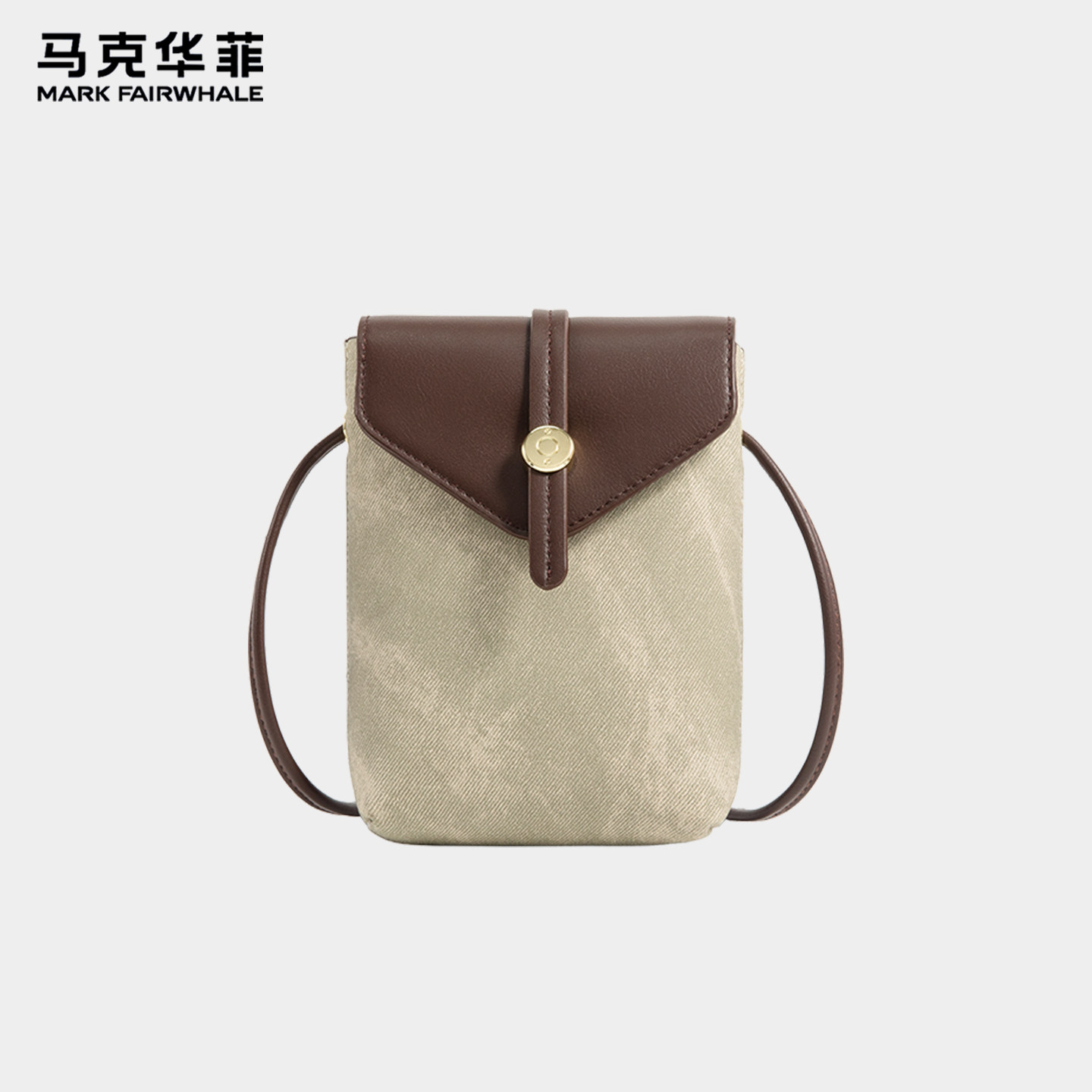 马克华菲复古轻便手机包包女通勤图片
