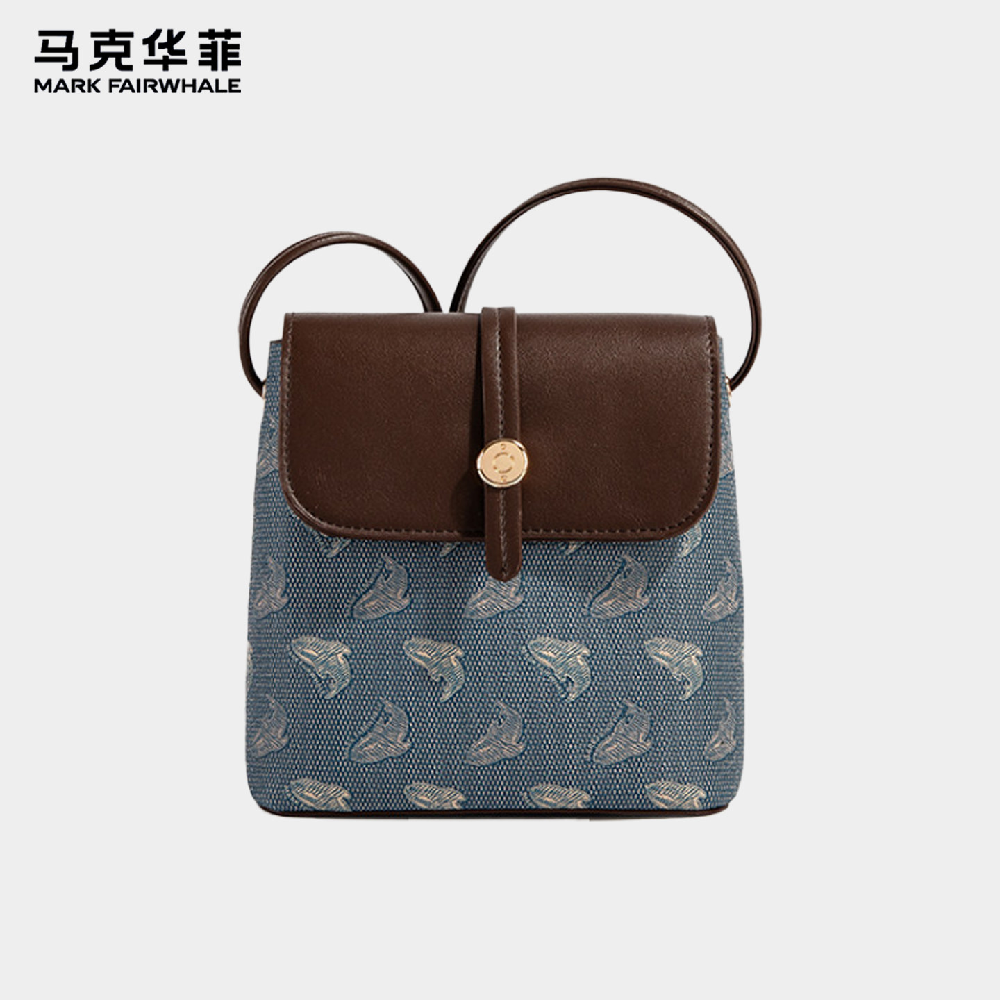 马克华菲时尚简约百搭手机包女款图片
