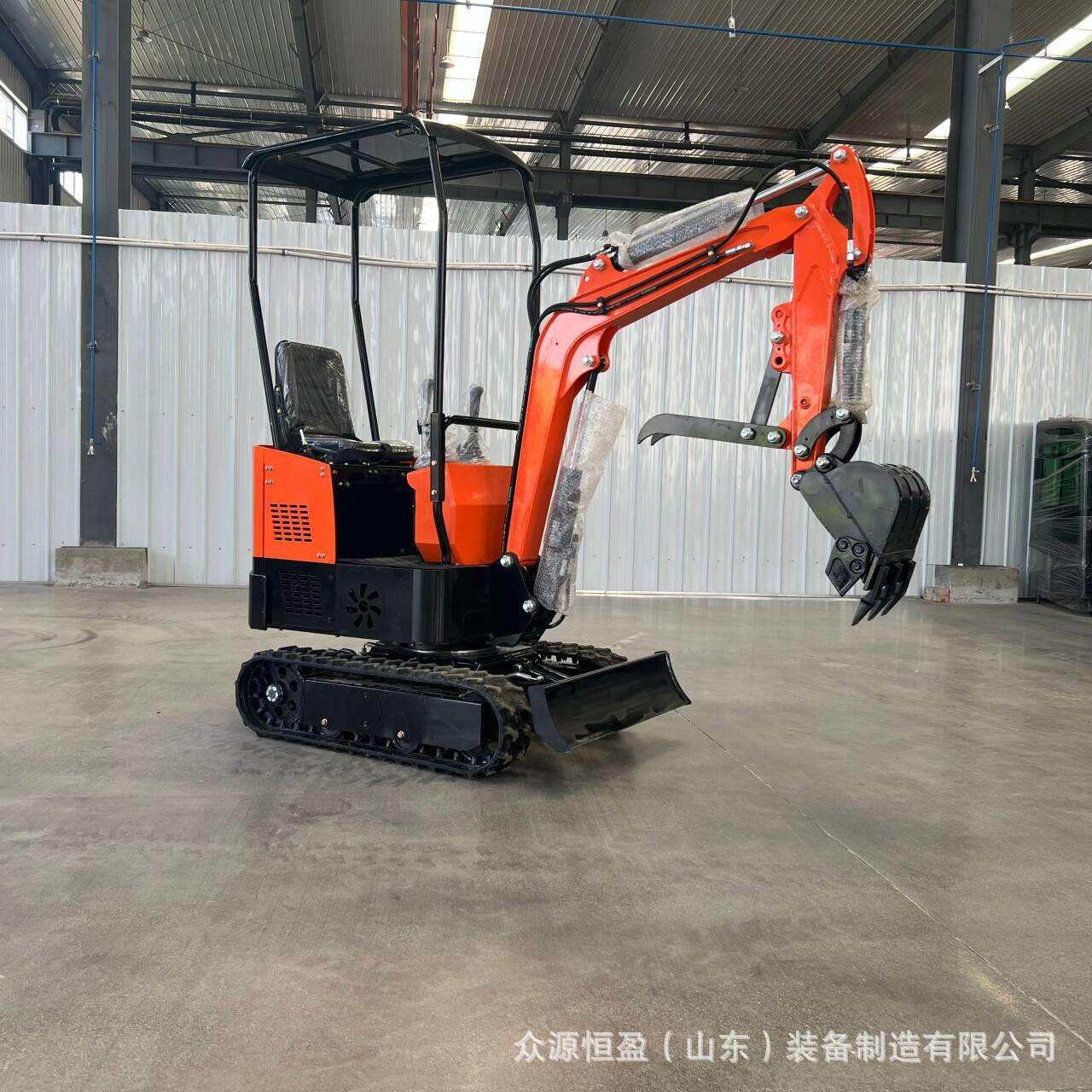 ZY-18挖掘机 城市广场地砖铺设 基础找平 安装大型场地作业工具