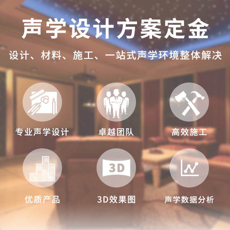 天戈 吸音板装修建筑声学设计方案 体育馆音乐厅会议室声学材料