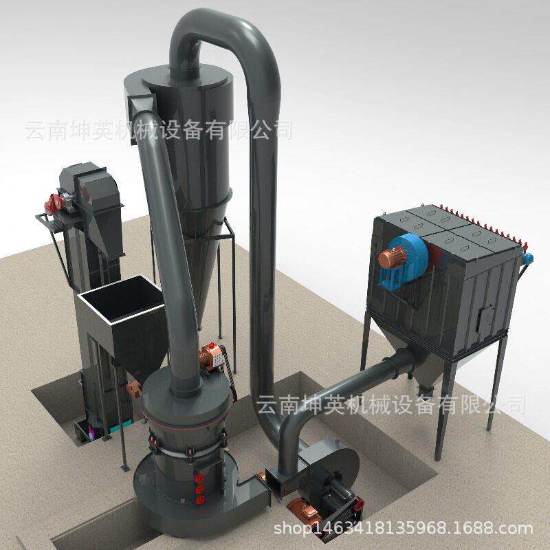矿山专用雷蒙磨粉机 大理石石灰石碳酸钙制粉机 重钙环辊研磨机
