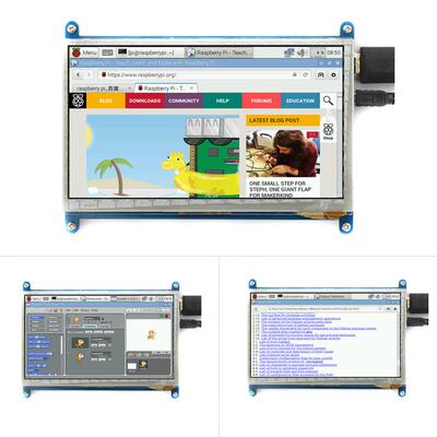 7寸LCD HDMI显示屏 显示器 3代 Raspberry Pi3 800X480
