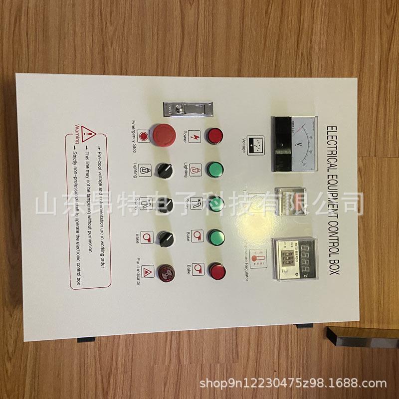 烤漆房专用控制箱 电加热柴油加热可选 喷漆房电控柜