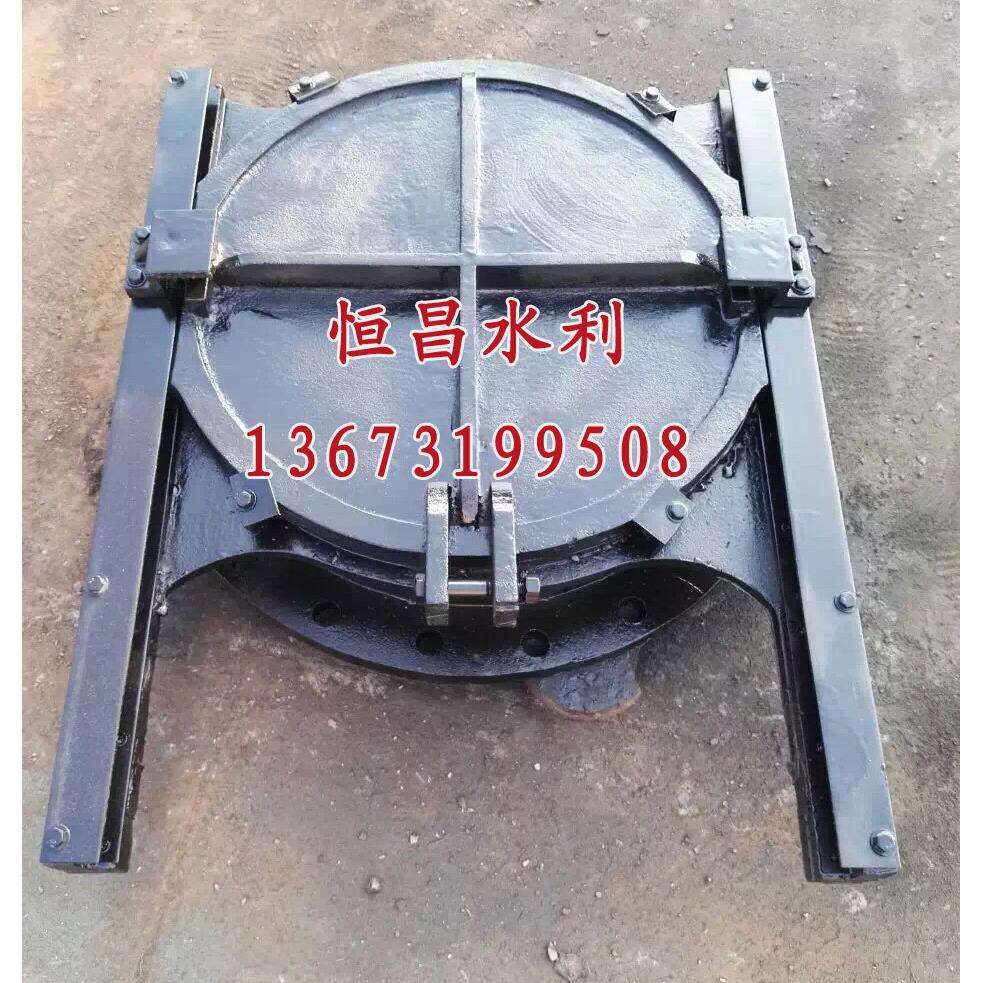 销铸铁平面闸门铸铁圆拍门圆闸门暗杆式机闸一体式闸门拱形闸门