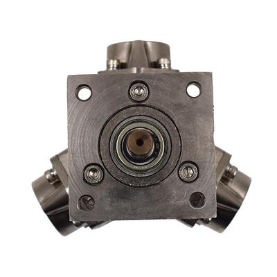 GASTON气动活塞式3缸防爆正反转汽动搅拌马达0.16HP气泵高转速