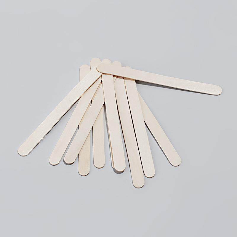 本色面取木质雪糕棒 幼儿创意手工材料93*10*2mm
