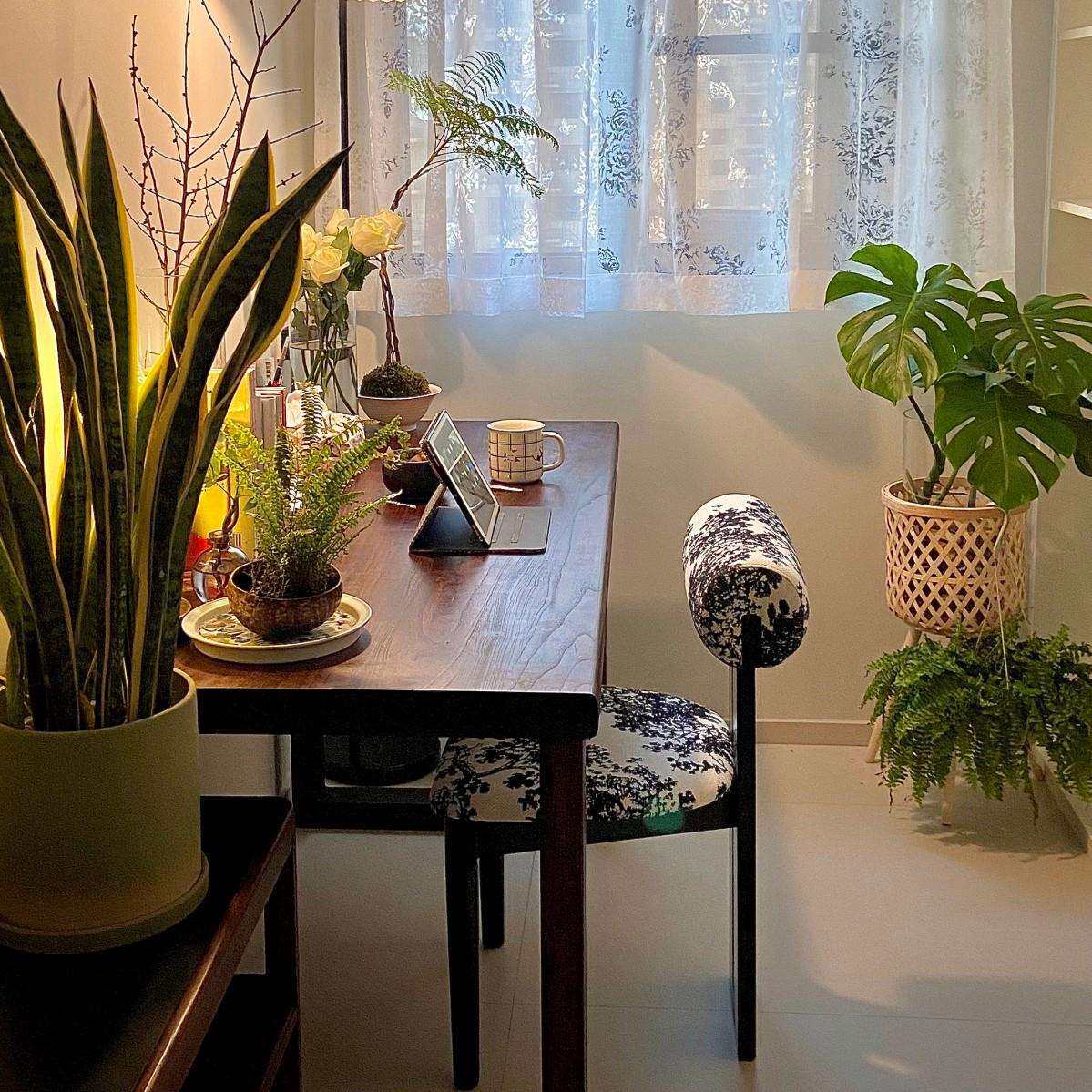 老榆木茶桌台实木书桌大板桌办公桌原木会议桌家用餐桌简约电脑桌