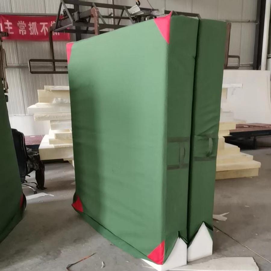 体育垫子折叠跳高海绵垫跆拳道垫攀岩训练舞蹈体操垫减震加厚防滑