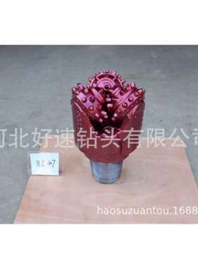 石油设备镶齿三牙轮钻头8 1/2英寸215.9mm-IADC437橡胶密封轴承