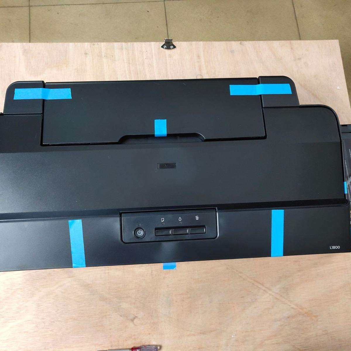 L1800 墨仓式六色喷墨打印机烫画连供打印机A3彩色热转印打印机