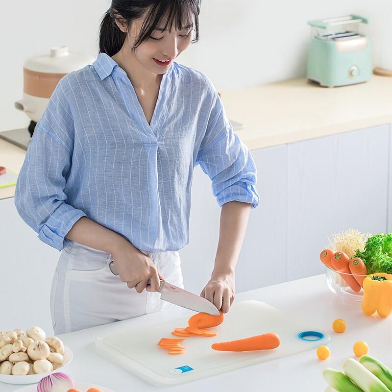 茶花砧板欧铂兹银离子抗菌砧板切菜板厨房案板水果塑料宿舍砧板