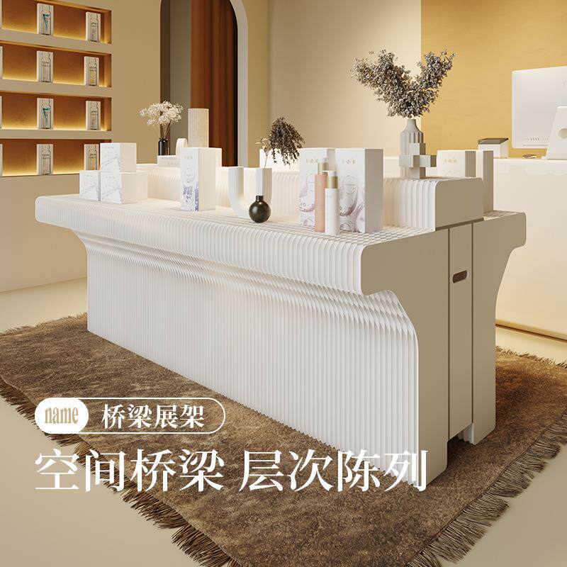十八纸展示柜产品陈列柜商场超市置物展架展会艺术创意摆台展示台
