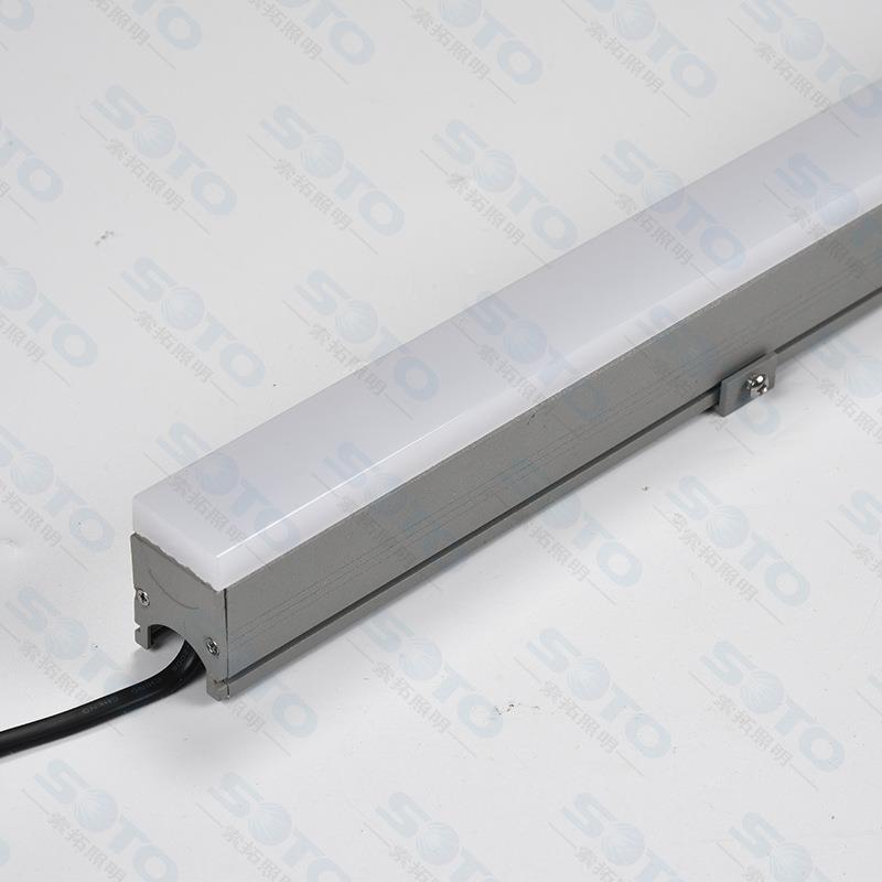 LED线条灯公园户外工程亮化防水洗墙灯大楼外墙亮化七彩轮廓灯